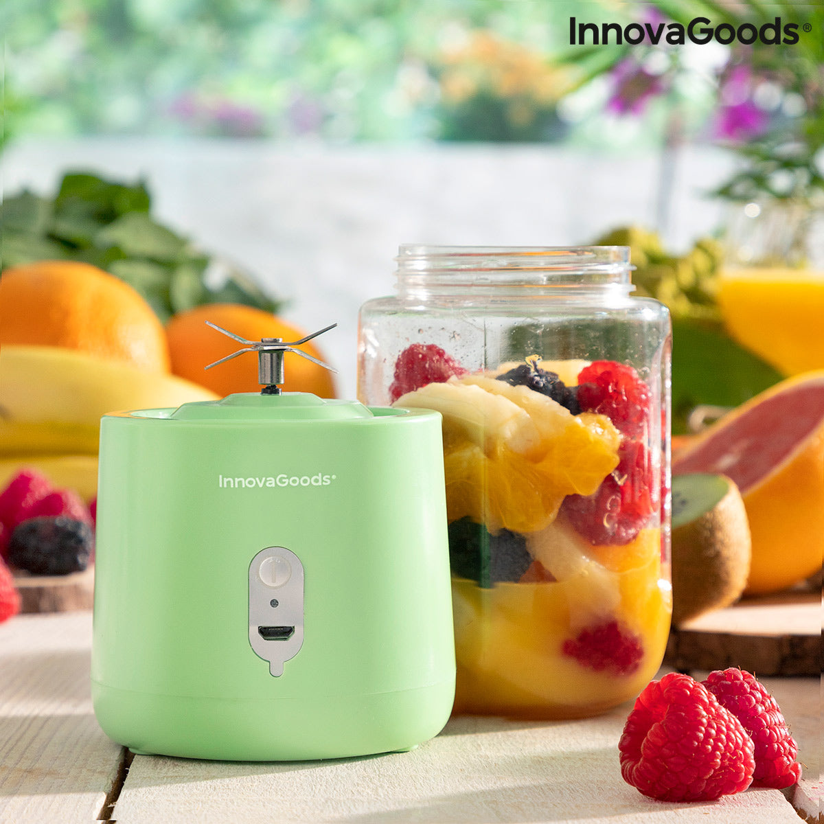 Blendyr by InnovaGoods – Tragbarer und Wiederaufladbarer Mini-Mixer