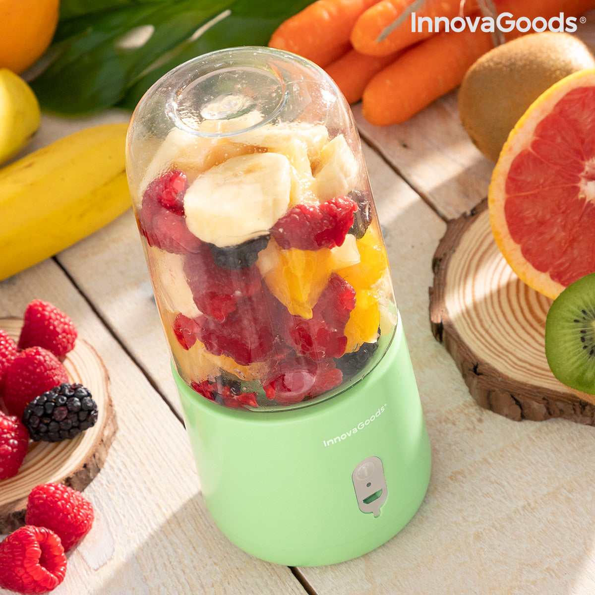 Blendyr by InnovaGoods – Tragbarer und Wiederaufladbarer Mini-Mixer