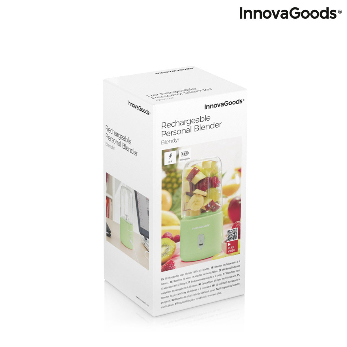 Blendyr by InnovaGoods – Tragbarer und Wiederaufladbarer Mini-Mixer