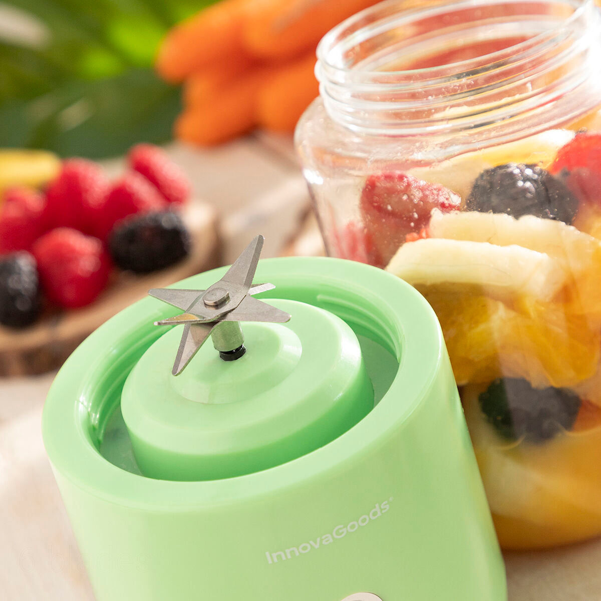 Blendyr by InnovaGoods – Tragbarer und Wiederaufladbarer Mini-Mixer