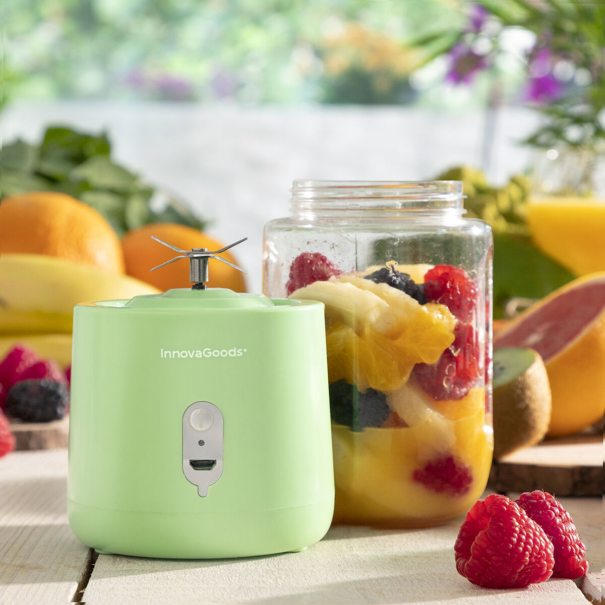 Blendyr by InnovaGoods – Tragbarer und Wiederaufladbarer Mini-Mixer